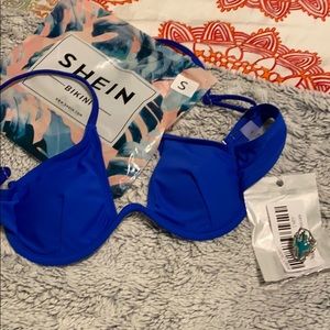 SHEIN bikini top and ring bundle